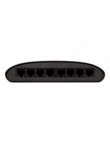 D-Link DES-1008D No administrado Fast Ethernet (10 100) Negro