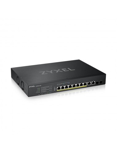 Zyxel XS1930-12HP switch Gestionado L3 10G Ethernet (100 1000 10000) Energía sobre Ethernet (PoE) Negro