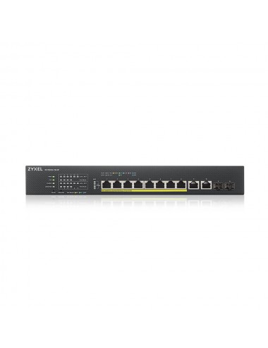 Zyxel XS1930-12HP switch di rete Gestito L3 10G Ethernet (100 1000 10000) Supporto Power over Ethernet (PoE) Nero