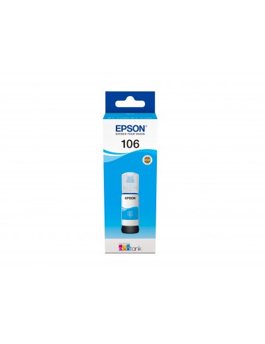 Epson 106 EcoTank Cyan ink bottle