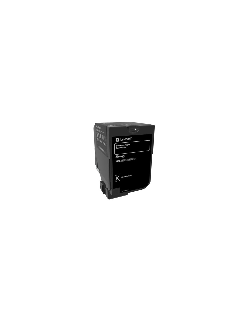 Lexmark 74C20K0 cartuccia toner 1 pz Originale Nero