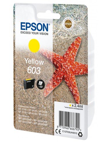 Epson Singlepack Yellow 603 Ink