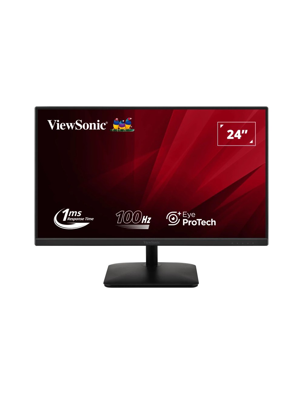 Viewsonic VA2408-MHDB Monitor PC 61 cm (24") 1920 x 1080 Pixel Full HD LED Nero