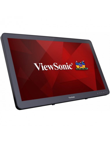 Viewsonic TD2430 écran plat de PC 59,9 cm (23.6") 1920 x 1080 pixels Full HD LCD Écran tactile Multi-utilisateur Noir
