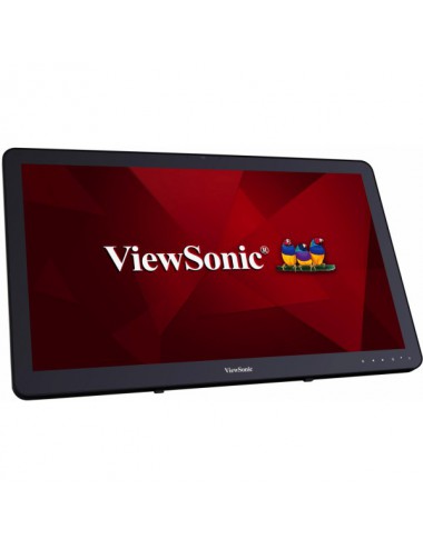 Viewsonic TD2430 écran plat de PC 59,9 cm (23.6") 1920 x 1080 pixels Full HD LCD Écran tactile Multi-utilisateur Noir