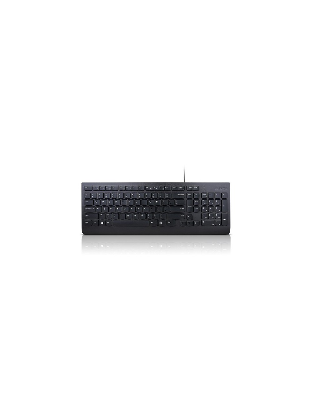 Lenovo Essential clavier USB ĄŽERTY Français Noir