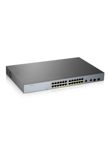 Zyxel GS1350-26HP-EU0101F commutateur réseau Géré L2 Gigabit Ethernet (10 100 1000) Connexion Ethernet, supportant