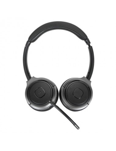 Targus AEH104GL cuffia e auricolare Con cavo e senza cavo A Padiglione Musica e Chiamate USB tipo-C Bluetooth Nero