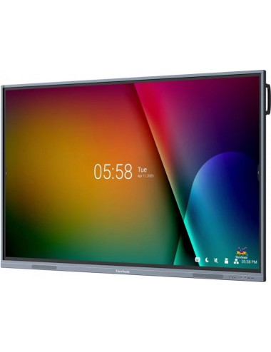Viewsonic VS IFP 75 40 point 400 NIT Écran plat interactif 190,5 cm (75") LCD 350 cd m² 4K Ultra HD Gris Écran tactile Intégré