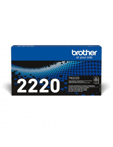 Brother TN-2220 - Cartouche de toner originale à haut rendement – Noir