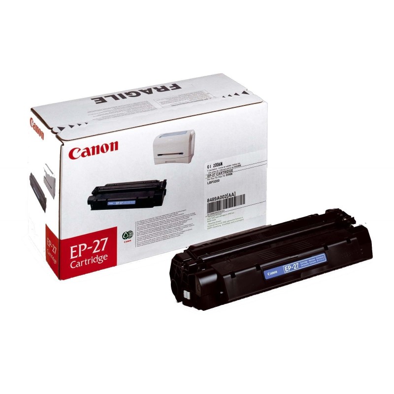 Canon EP-27 Cartouche de toner 1 pièce(s) Original Noir Canon EP-27 Cartouche de toner 1 pièce(s) Original Noir