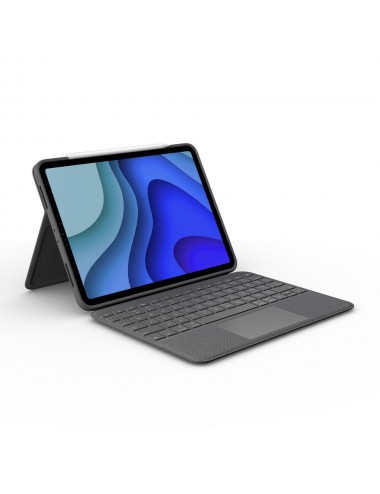 Logitech Folio Touch Gris Smart Connector QWERTZ Alemán