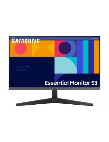 Samsung Essential Monitor S3 S33GC LED display 68,6 cm (27") 1920 x 1080 pixels Full HD Noir