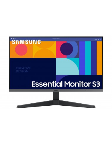 Samsung Essential Monitor S3 S33GC LED display 68,6 cm (27") 1920 x 1080 Pixel Full HD Nero