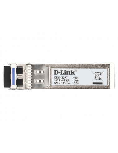 D-Link DEM-432XT modulo del ricetrasmettitore di rete Fibra ottica 10000 Mbit s SFP+ 1310 nm