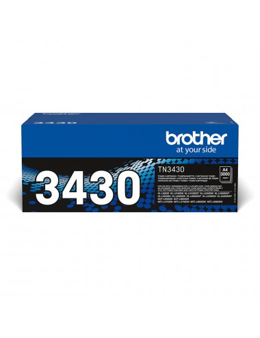 Brother TN-3430 cartucho de tóner 1 pieza(s) Original Negro