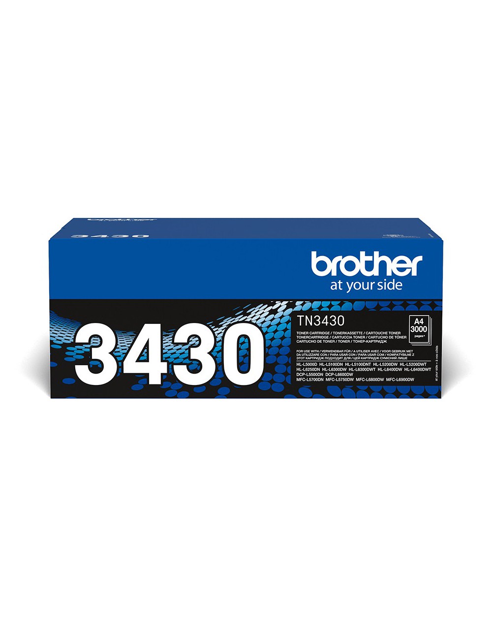 Brother TN-3430 cartucho de tóner 1 pieza(s) Original Negro