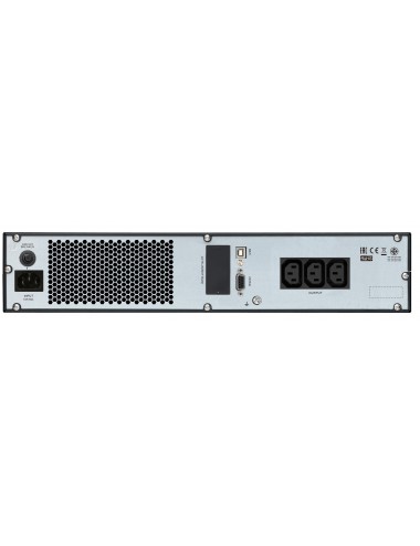 APC SRV1KRIRK sistema de alimentación ininterrumpida (UPS) Doble conversión (en línea) 1 kVA 800 W 3 salidas AC