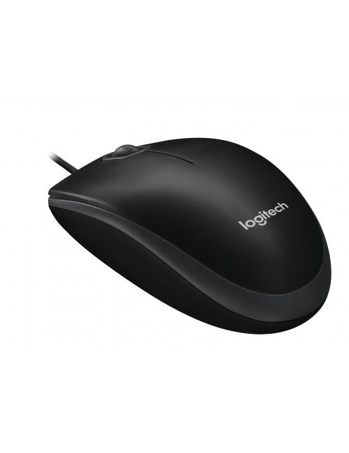 Logitech B100 mouse Ambidestro USB tipo A Ottico 800 DPI