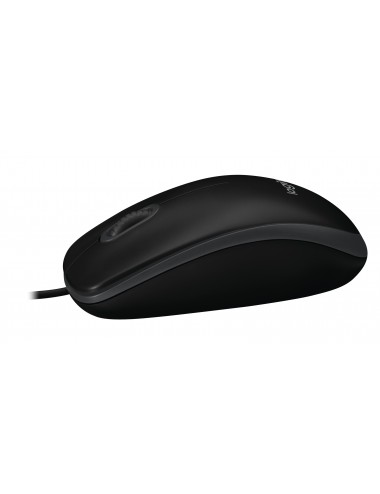 Logitech B100 mouse Ambidestro USB tipo A Ottico 800 DPI