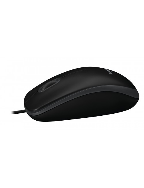 Logitech B100 souris Ambidextre USB Type-A Optique 800 DPI