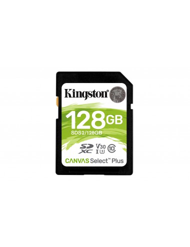 Kingston Technology Canvas Select Plus 128 GB SDXC UHS-I Clase 10