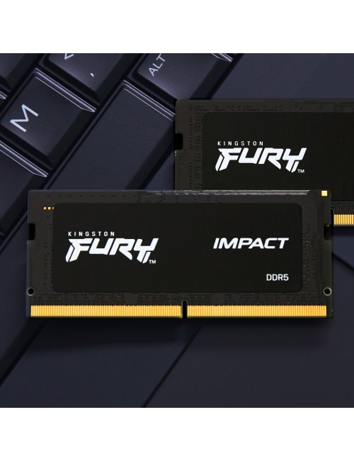 Kingston Technology FURY DDR5 SODIMM Impact CL38 32 Go 4 800 MT s (Kit de 2)