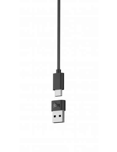 Logitech Zone Auricolare Cablato In-ear Ufficio USB tipo-C Grafite