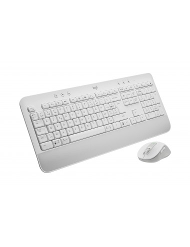 Logitech Signature MK650 Combo For Business clavier Souris incluse Bluetooth AZERTY Français Blanc