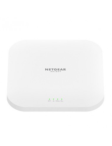 NETGEAR Insight Cloud Managed WiFi 6 AX3600 Dual Band Access Point (WAX620) 3600 Mbit s Blanc Connexion Ethernet, supportant