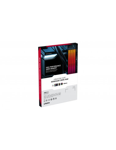 Kingston Technology FURY 32GB 6000MT s DDR5 CL32 DIMM (Kit da 2) Renegade RGB