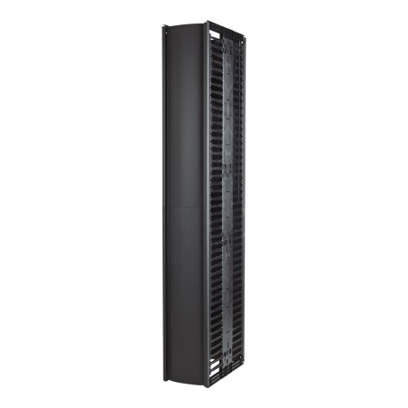 APC Gestionnaire de câbles vertical Valueline pour racks à 2 et 4 montants, 84" (H) x 12" (l), deux côtés avec portes