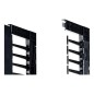 APC Gestionnaire de câbles vertical Valueline pour racks à 2 et 4 montants, 84" (H) x 12" (l), deux côtés avec portes APC Gestionnaire de câbles vertical Valueline pour racks à 2 et 4 montants, 84" (H) x 12" (l), deux côtés avec portes