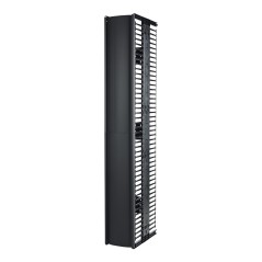 APC Gestionnaire de câbles vertical Valueline pour racks à 2 et 4 montants, 84" (H) x 12" (l), deux côtés avec portes