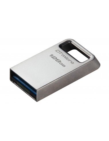 Kingston Technology DataTraveler 128 Go Micro 200 Mo s Metal USB 3.2 Gen 1