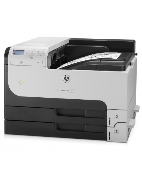 HP LaserJet Enterprise 700 Impresora M712dn, Blanco y negro, Impresora para Empresas, Estampado, Impresión desde USB frontal