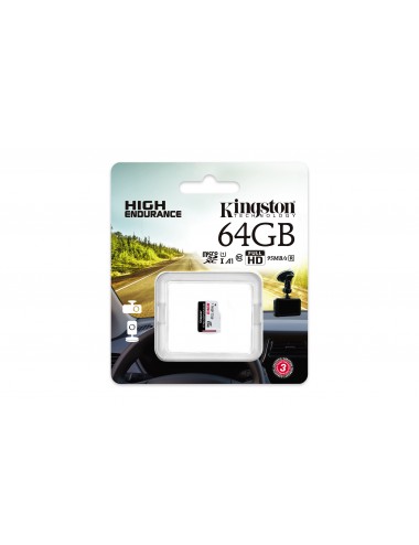 Kingston Technology High Endurance 64 Go MicroSD UHS-I Classe 10