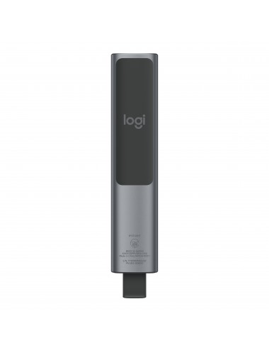 Logitech Spotlight télécommande Bluetooth RF Gris