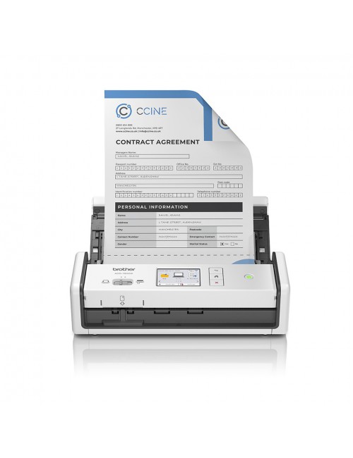 Brother ADS-1800W Escáner con alimentador automático de documentos (ADF) 1200 x 1200 DPI A4 Blanco
