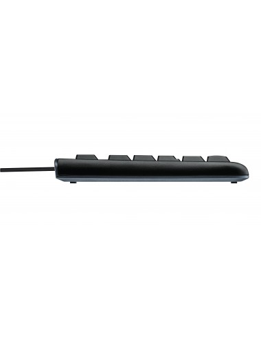 Logitech K120 Corded Keyboard tastiera USB QWERTY US International Nero