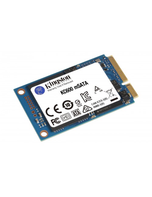 Kingston Technology KC600 mSATA 1,02 TB Serial ATA III 3D TLC