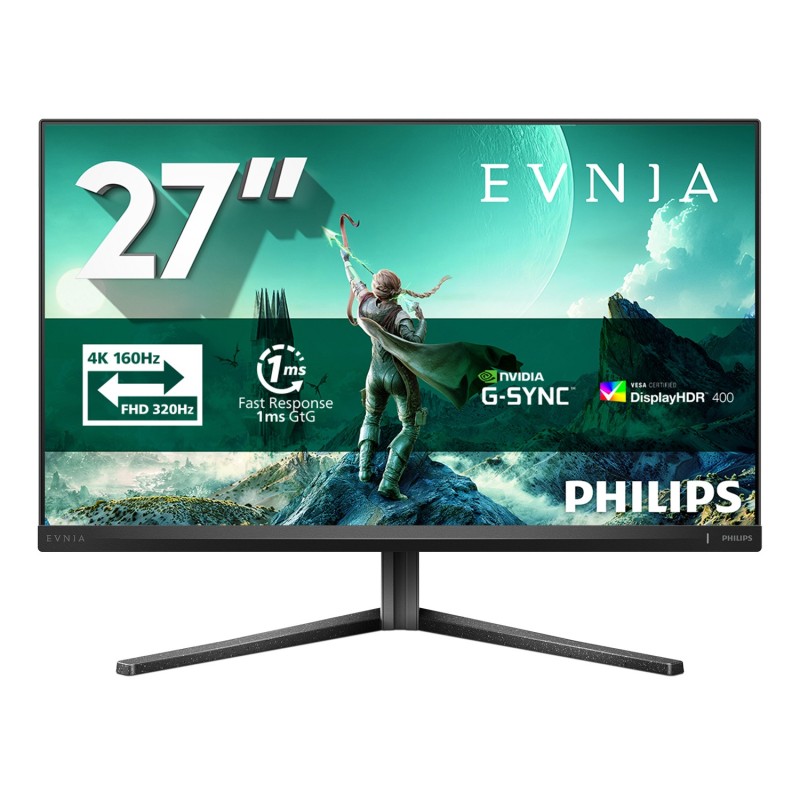 Philips Evnia 3000 27M2N3800A/00 écran plat de PC 68,6 cm (27") 3840 x 2160 pixels 4K Ultra HD LCD Noir Philips Evnia 3000 27M2N3800A/00 écran plat de PC 68,6 cm (27") 3840 x 2160 pixels 4K Ultra HD LCD Noir