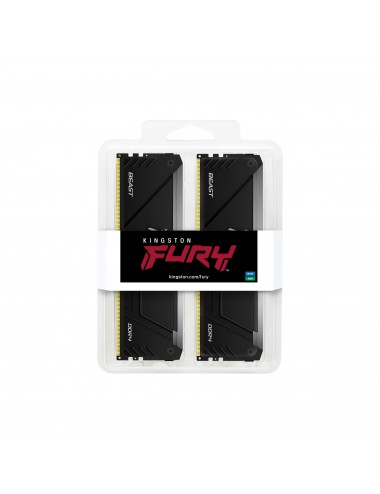 Kingston Technology FURY 32GB 3200MT s DDR4 CL16 DIMM (Kits de 2) 1Gx8 Beast RGB