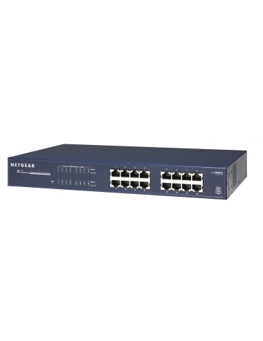 NETGEAR JGS516 Non gestito Blu