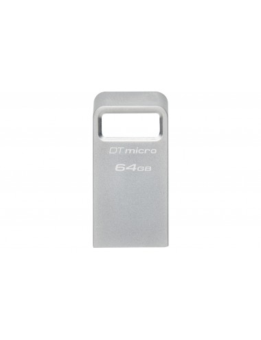 Kingston Technology DataTraveler 64 Go Micro 200 Mo s Metal USB 3.2 Gen 1