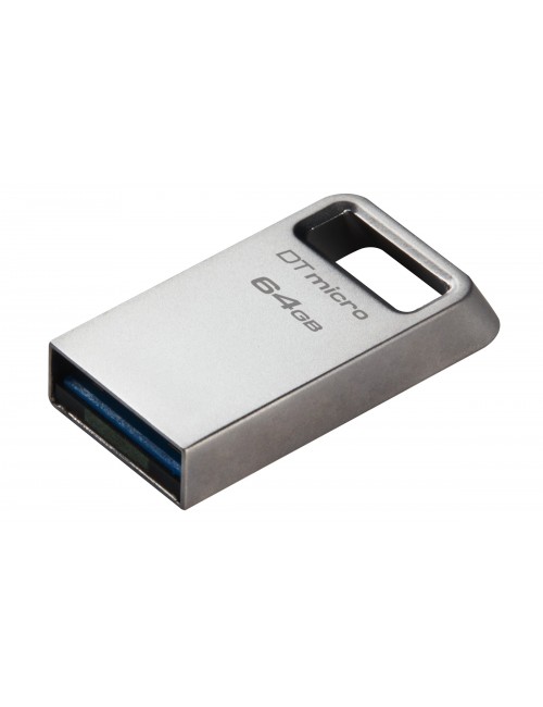 Kingston Technology DataTraveler 64 Go Micro 200 Mo s Metal USB 3.2 Gen 1