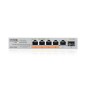 Zyxel XMG-105HP Non-géré 2.5G Ethernet (100/1000/2500) Connexion Ethernet, supportant l'alimentation via ce port (PoE) Argent Zyxel XMG-105HP Non-géré 2.5G Ethernet (100/1000/2500) Connexion Ethernet, supportant l'alimentation via ce port (PoE) Argent