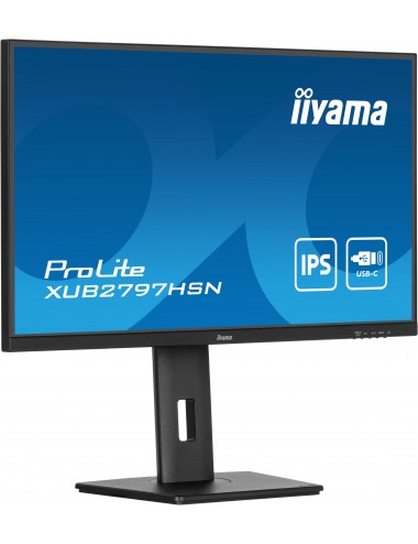 iiyama ProLite XUB2797HSN-B1 Monitor PC 68,6 cm (27") 1920 x 1080 Pixel Full HD LED Nero