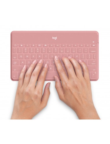 Logitech Keys-To-Go Rose Bluetooth Français