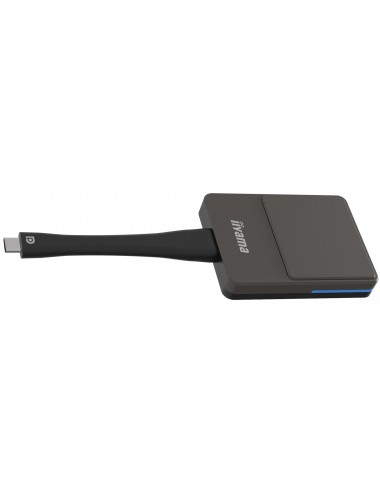 iiyama WP D002C connecteur de télévision intelligent USB 4K Ultra HD Noir, Argent